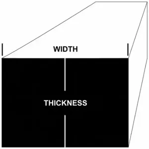 GRAINGER 17862_36_0 Flat Bar Stock, 6063, 1 Inch x 36 Inch Nominal Size, 0.062 Inch Thick, T52, Extruded | CP7JAR 795EE1