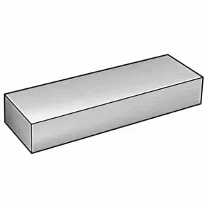 GRAINGER 18f1.375x2-12 Carbon Steel Rectangular Bar, 1.38 Inch Thick, Cold Finished, Polished | CP8QBG 799NT0