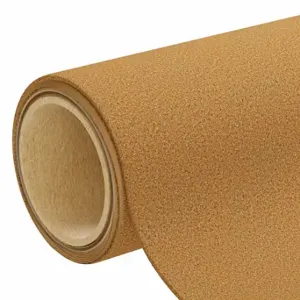 GRAINGER 18RK48 Cork, Roll, Cork, 8 Ft Lg, 4 Ft Width, 1/8 Inch Thick, Plain Backing Plain Backing | CP8ZPM 48GC68