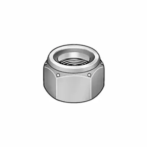 GRAINGER 1EY68 Lock Nut, 1/2-13 Thread Size, Steel, Zinc Yellow, 100 PK | CQ2JPJ