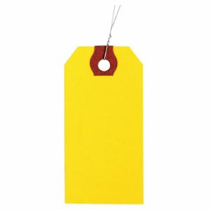 GRAINGER 1GYU2 Blank Shipping Tag, #8, 6 1/4 Inch Tag Height, 3 1/8 Inch Tag Width, 13 Points, Paper | CP7RJG