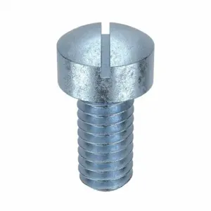 GRAINGER 1HA63 Machine Screw, #8-32 Thread Size, 1/2 Inch Length, Steel, Zinc Plated, Fillister, Slotted | CQ6XUP