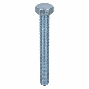 GRAINGER 1KA42 Hex Head Cap Screw, Steel, Grade 5, Zinc Plated, 5/16 18, Coarse, 2 3/4 Inch Length | CQ6XJF