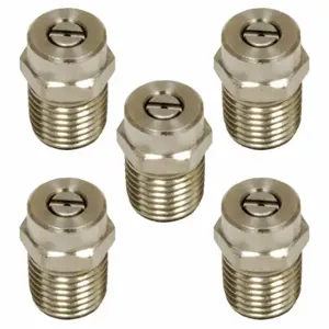 GRAINGER 1MDG4 Spray Nozzle, 7.5 Nozzle Size, 5000 Psi Max. Pressure, 1/4 Inch Npt, 5 PK | CQ4ZPD