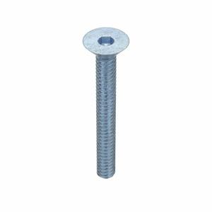 GRAINGER 1TKY2 Socket Flat Head Screw, #6-32 Thread Size, 13/32 Inch Length, Flat, Zinc Plated, Steel | CQ4UXD