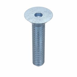 GRAINGER 1TLA7 Socket Flat Head Screw, 1/4 Inch-20 Thread Size, 27/32 Inch Length, Flat, Zinc Plated | CQ4UYG