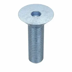 GRAINGER 1TLB1 Socket Flat Head Screw, 1/4 Inch-28 Thread Size, 11/16 Inch Length, Flat, Zinc Plated | CQ4UYJ