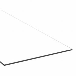 GRAINGER 1UTT5 Plastic Sheet, 0.125 Inch Plastic Thick, 24 Inch Width X 48 Inch L, Clear, Clear | CQ3QAD
