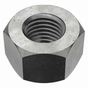 GRAINGER 1XA42 Hex Nut, 1 8 Thread, 1 5/8 Inch Hex Width, 63/64 Inch Hex Height, Steel, Grade C | CQ2BAK