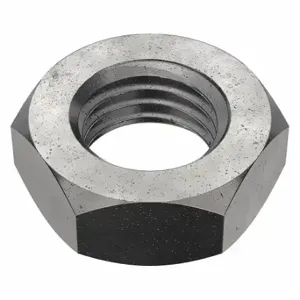 GRAINGER 1XA62 Jam Nut, 3 Inch Size Hex Width, 1 1/64 Inch Size Hex Ht, Steel, Not Graded, Black Oxide | CQ2BAJ