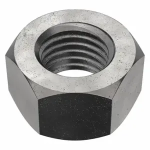 GRAINGER 1XA85 Hex Nut, 1 1/8 7 Thread, 1 11/16 Inch Hex Width, 31/32 Inch Hex Height, Steel | CQ2AGN