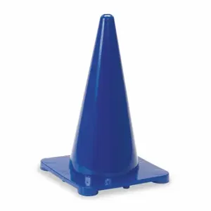 GRAINGER 1YBW4 Traffic Cone, Not Approved for Roadway Use, Non-Reflective, 18 Inch Cone Height, Blue | CQ7RAJ