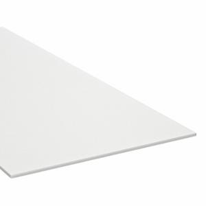 GRAINGER 3HML5 Plastic Sheet, 0.5 Inch Thick, 12 Inch W x 24 Inch L, Off-White, 4 | CP9ZHZ