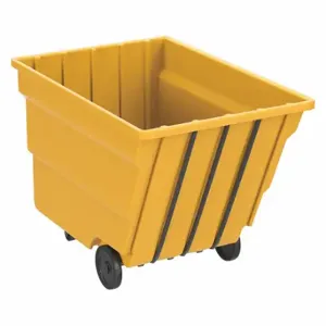 GRAINGER 2.2UT ORANGE General Purpose Plastic Tilt Truck, 59 cu ft Cubic Foot Capacity, Orange | CQ7KTD 8RPN8