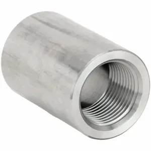 GRAINGER 1500300718 Coupling, 3/4 Inch X 3/4 Inch Fitting Pipe Size, Female Npt X Female Npt, Stainless Steel | CQ7HNT 20XZ52