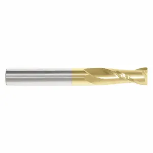 GRAINGER 204-603499 Corner Radius End Mill, Tin Finish, 2 Flutes, 1 Inch Milling Dia | CP9VNV 45XH91