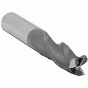 GRAINGER 205-001073 Square End Mill, Center Cutting, 3 Flutes, 1/8 Inch Milling Dia, 1/2 Inch Length Of Cut | CP9WND 45XJ25