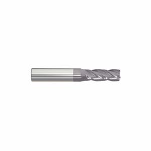 GRAINGER 215-001054C Square End Mill, 4 Flutes, 1/2 Inch Milling Dia, 4 Inch Overall Length | CP9VWM 55HG08