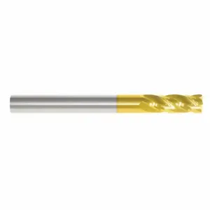 GRAINGER 206-603475 Corner Radius End Mill, Tin Finish, 4 Flutes, 1 Inch Milling Dia | CP9VRC 45XM30