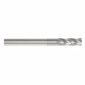 GRAINGER 206-603347 Corner Radius End Mill, Ticn Finish, 4 Flutes, 3/4 Inch Milling Dia | CP9VMG 45XM21