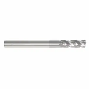 GRAINGER 206-602571 Corner Radius End Mill, Ticn Finish, 4 Flutes, 1/4 Inch Milling Dia | CP9VLT 45XL26