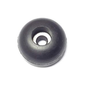 GRAINGER 2088W-017 Bumper 11/16 Inch Black Rubber Pk 25 | AF6GLF 16WH25