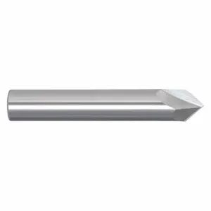 GRAINGER 209-082500 Chamfer Mill, Bright Finish, 2 Flutes, 1/2 Inch Milling Dia | CP8VNT 45XM80