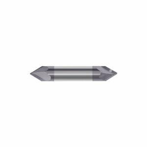 GRAINGER 209-262250B Chamfer Mill, Altin Finish, 2 Flutes, 1/4 Inch Milling Dia, 60 Degree Included Angle | CP8VRM 55HF97