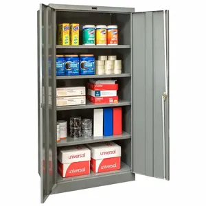 GRAINGER 210S362472A-HG Commercial Storage Cabinet, Dark Gray, 72 Inch H x 36 W x 24 Inch D, Assembled | CD2GCR 411K95