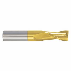 GRAINGER 213-001056 Square End Mill, Center Cutting, 2 Flutes, 1/2 Inch Milling Dia, 1 1/2 Inch Length Of Cut | CP9VXG 45XN61