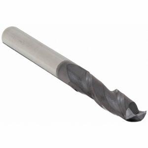 GRAINGER 213-001008 Square End Mill, Center Cutting, 2 Flutes, 5/32 Inch Milling Dia, 3/4 Inch Length Of Cut | CP9WHA 19LK16