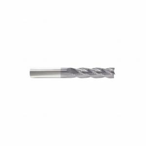GRAINGER 218-001037C Square End Mill, 4 Flutes, 3/8 Inch Milling Dia, 4 Inch Overall Length | CP9VWN 55HG12