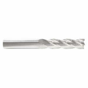GRAINGER 218-001158 Square End Mill, Center Cutting, 4 Flutes, 1/4 Inch Milling Dia, 5 Inch Length Of Cut | CP9WVA 45XP89