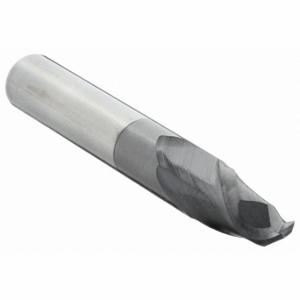 GRAINGER 219-001113 Ball End Mill, 2 Flutes, 7/16 Inch Milling Dia, 2.5 Inch Overall Length | CP9TYM 19LM52