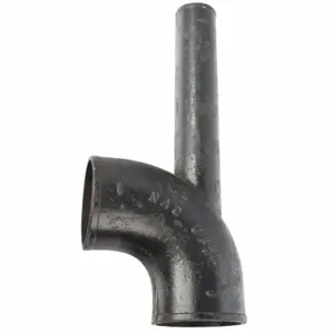 GRAINGER 220277 Bend with Extended Heel Opening, Cast Iron, 4 Inch x 4 Inch x 2 Inch Fitting Pipe Size | CQ2ZNC 60WT92