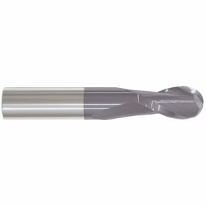 GRAINGER 221-001430B Kugelkopffräser, 2 Schneiden, 3 mm Fräsdurchmesser, 12 mm Schnittlänge | CQ2MVL 19LP01