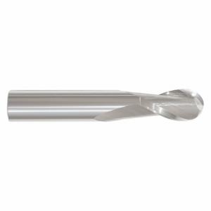 GRAINGER 221-001435C Ball End Mill, 2 Flutes, 3.5 mm Milling Dia, 12 mm Length Of Cut, 51 mm Overall Length | CP9TRW 45XT76