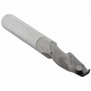 GRAINGER 221-001580C Ball End Mill, 2 Flutes, 18 mm Milling Dia, 38 mm Length Of Cut, 102 mm Overall Length | CP9TQH 45XU03