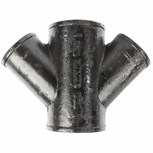 GRAINGER 221537 Double Wye, Cast Iron, 1 1/2 Inch X 1 1/2 Inch X 1 1/2 Inch X 1 1/2 Inch Fitting Pipe Size | CQ2YLN 60WU94