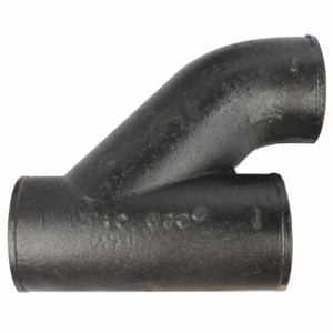 GRAINGER 221654 Reducing Wye, Cast Iron, 4 Inch X 4 Inch X 3 Inch Fitting Pipe Size | CQ2ZMR 60WX12