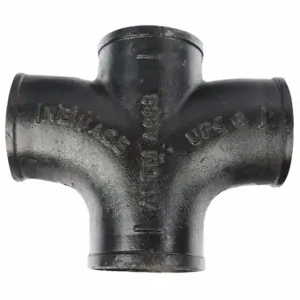 GRAINGER 221854 Sanitary Cross, Cast Iron, 3 X 3 X 2 X 2 Inch Fitting Pipe Size, 10 Inch Length | CQ2YZV 60WX43