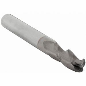 GRAINGER 222-001132 Ball End Mill, 3 Flutes, 7/32 Inch Milling Dia, 2.5 Inch Overall Length | CP9UCH 45XU64