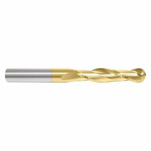GRAINGER 227-001033C Ball End Mill, 2 Flutes, 5/16 Inch Milling Dia, 6 Inch Overall Length | CP9TWM 45XW85