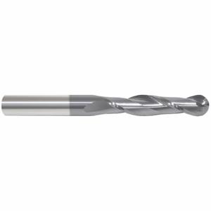 GRAINGER 224-001083 Ball End Mill, 2 Flutes, 3/4 Inch Milling Dia, 5 Inch Overall Length | CP9TUE 19LR95