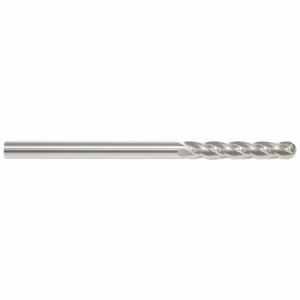GRAINGER 226-001070 Ball End Mill, 4 Flutes, 5/8 Inch Milling Dia, 5 Inch Overall Length | CP9UPT 19LT18