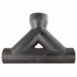 GRAINGER 228442 Two-Way Baffle Cleanout, Cast Iron, 3 Inch x 3 Inch x 3 Inch Size Fitting Pipe Size | CQ2ZFX 60WY31