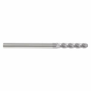 GRAINGER 229-001026C Ball End Mill, 4 Flutes, 1/4 Inch Milling Dia, 6 Inch Overall Length | CP9UEW 45XX19