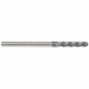 GRAINGER 229-001027 Ball End Mill, 4 Flutes, 1/4 Inch Milling Dia, 6 Inch Overall Length | CP9UEX 19LT75