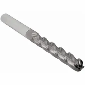 GRAINGER 229-001095C Ball End Mill, 4 Flutes, 1 Inch Milling Dia, 6 Inch Overall Length | CP9UDG 45XX45