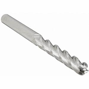 GRAINGER 229-001085 Ball End Mill, 4 Flutes, 3/4 Inch Milling Dia, 6 Inch Overall Length | CP9ULT 19LT97